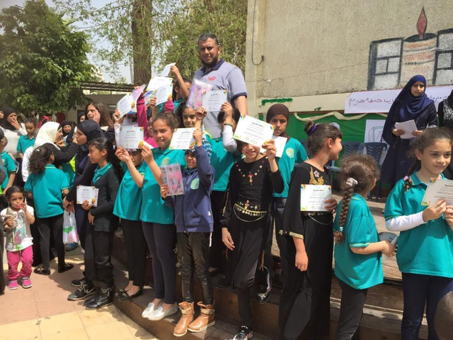 بالصور: مدرسة الهدى بالرملة تكرم طلابها حفظة القرآن الكريم